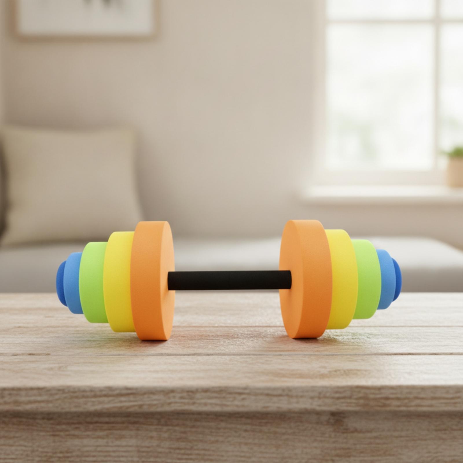 ชุดดัมเบลโฟมสำหรับเด็ก พร้อมน้ - Dumbbell Set บทวิจารณ์และราคา