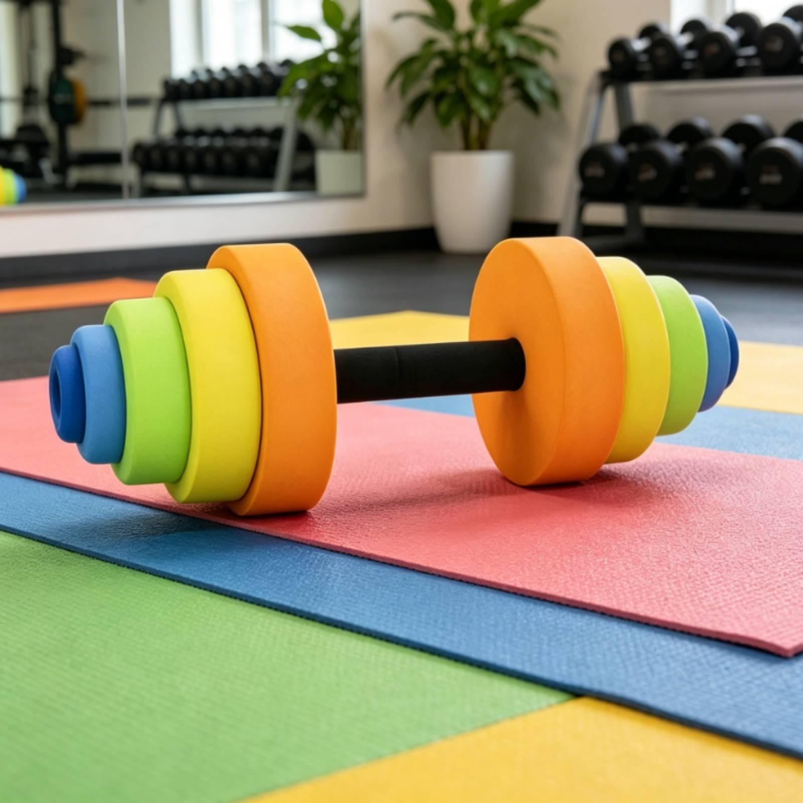 ชุดดัมเบลโฟมสำหรับเด็ก พร้อมน้ - Dumbbell Set บทวิจารณ์และราคา