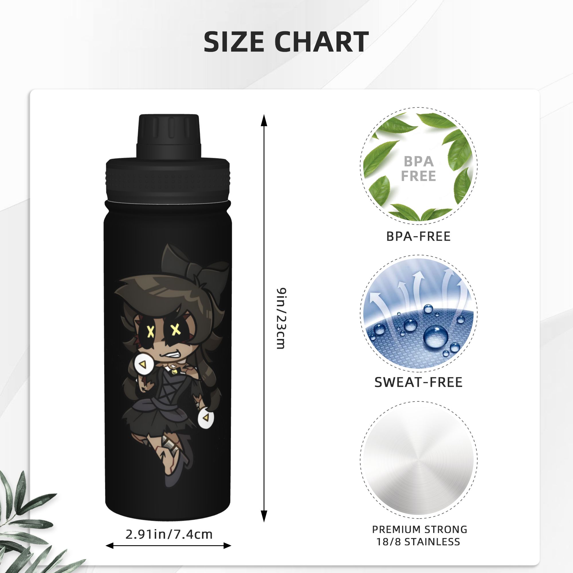 Uzi Doorman Murders Drones กระ - Sports Water Bottle Insulated บทวิจารณ์และราคา