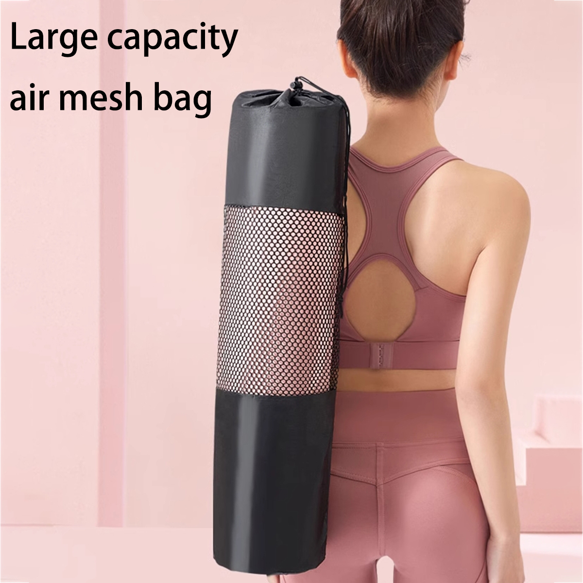 กระเป๋าตาข่ายใส่เสื่อโยคะแบบระ - Yoga Mat บทวิจารณ์และราคา