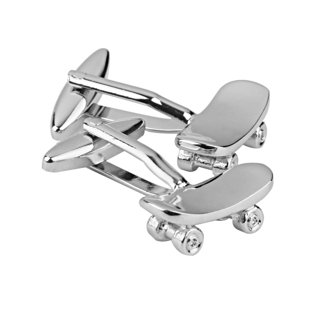 กระดุมข้อมือรูปทรงสเก็ตบอร์ด ส - Skateboard บทวิจารณ์และราคา
