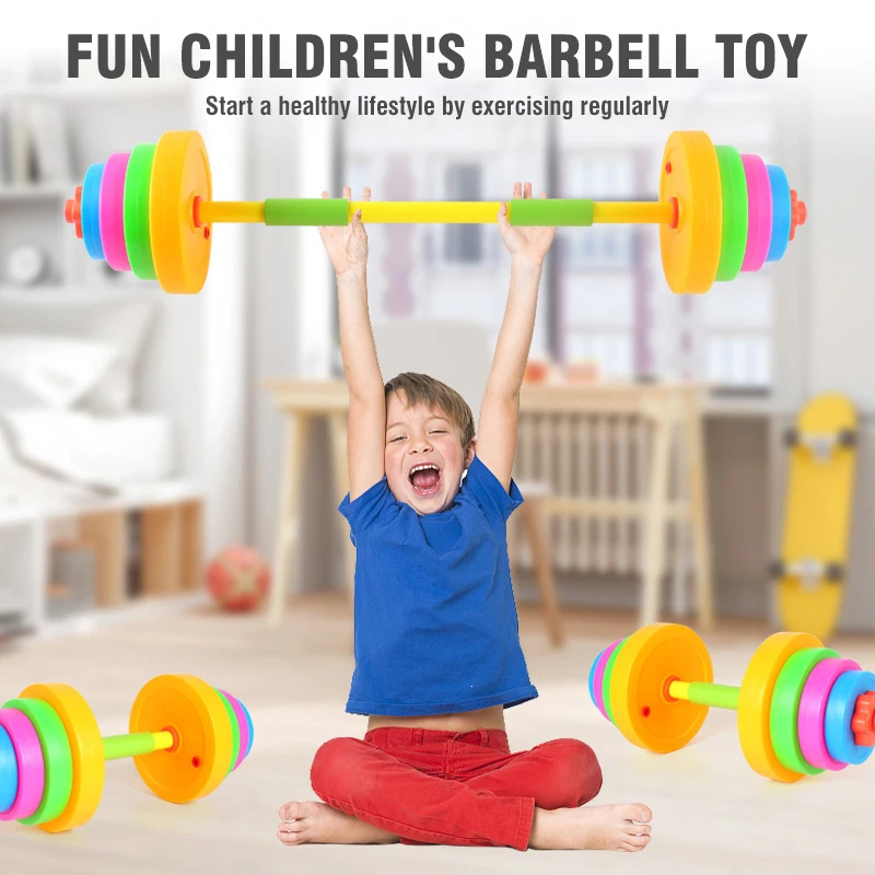 ชุดดัมเบลบาร์เบลสำหรับเด็กแบบป - Dumbbell Set บทวิจารณ์และราคา