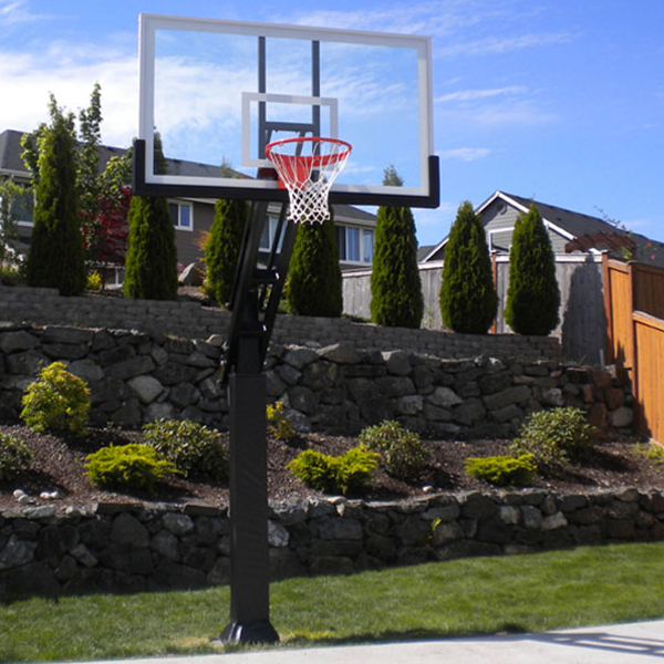 ห่วงบาสเก็ตบอลแบบฝังพื้นสำหรับ - Basketball Hoop บทวิจารณ์และราคา