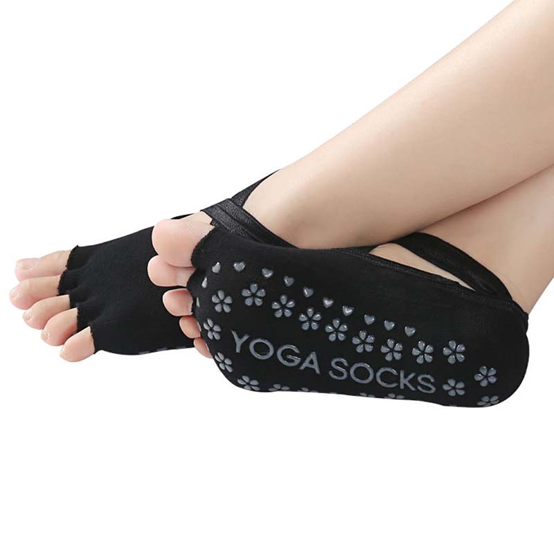ถุงเท้าโยคะแบบห้านิ้วปลายเท้า  - Yoga Mat บทวิจารณ์และราคา